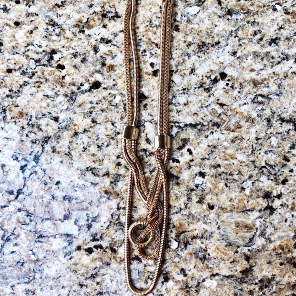 Icing Gold Long Necklace